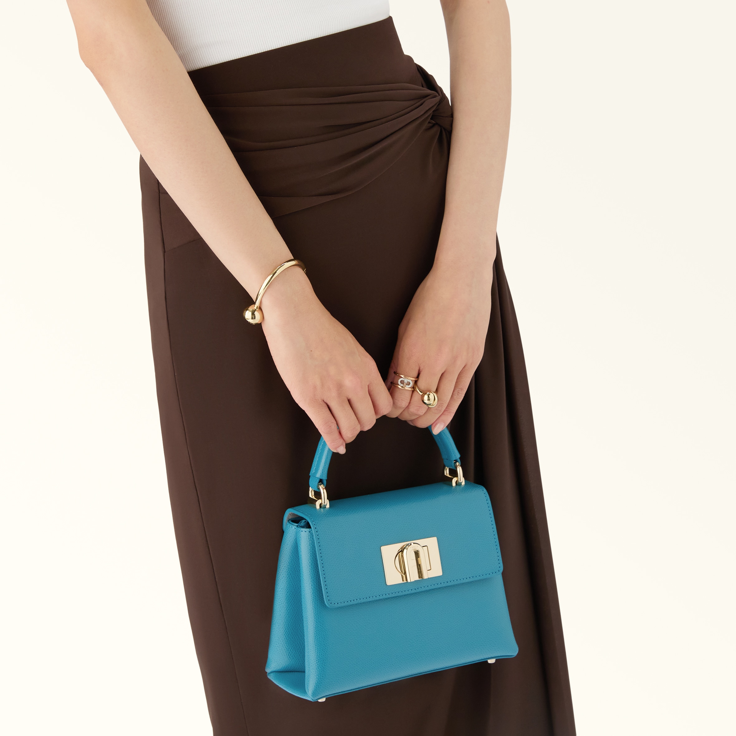 Top Handle MINI TURCHESE a Furla 1927 | Furla US