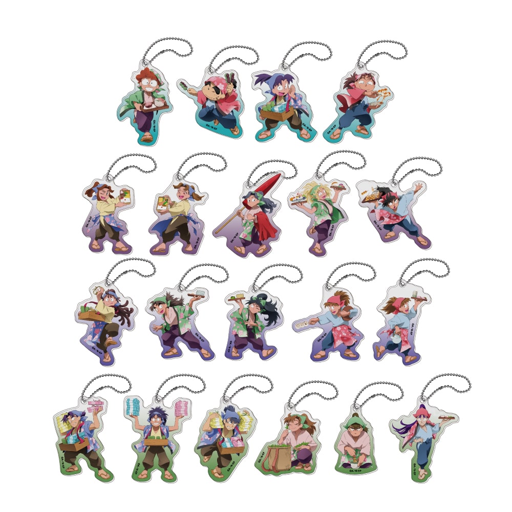 忍たま乱太郎茶屋（かふぇ）2022」アクリルキーホルダー （ランダム20