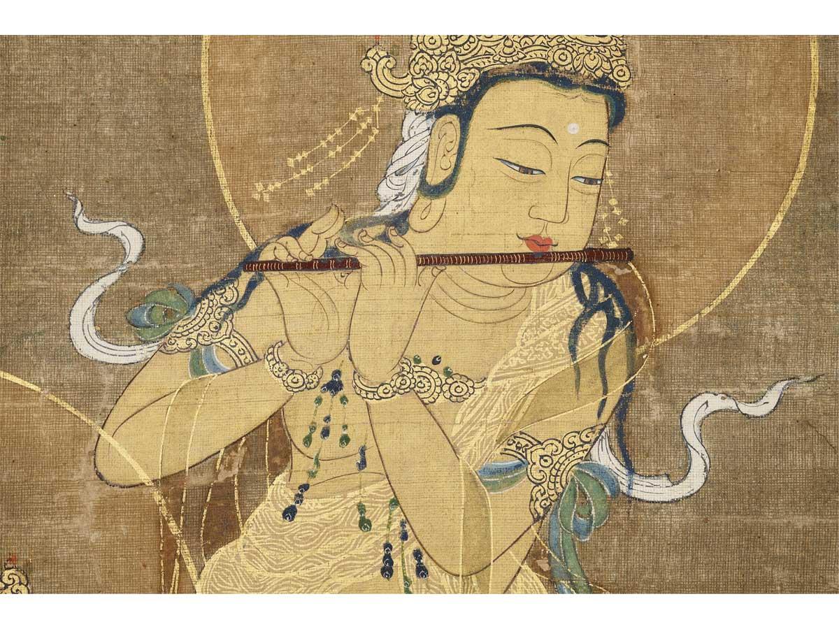 府中市美術館で「ほとけの国の美術」 仏画の大作や蘆雪の初公開作品