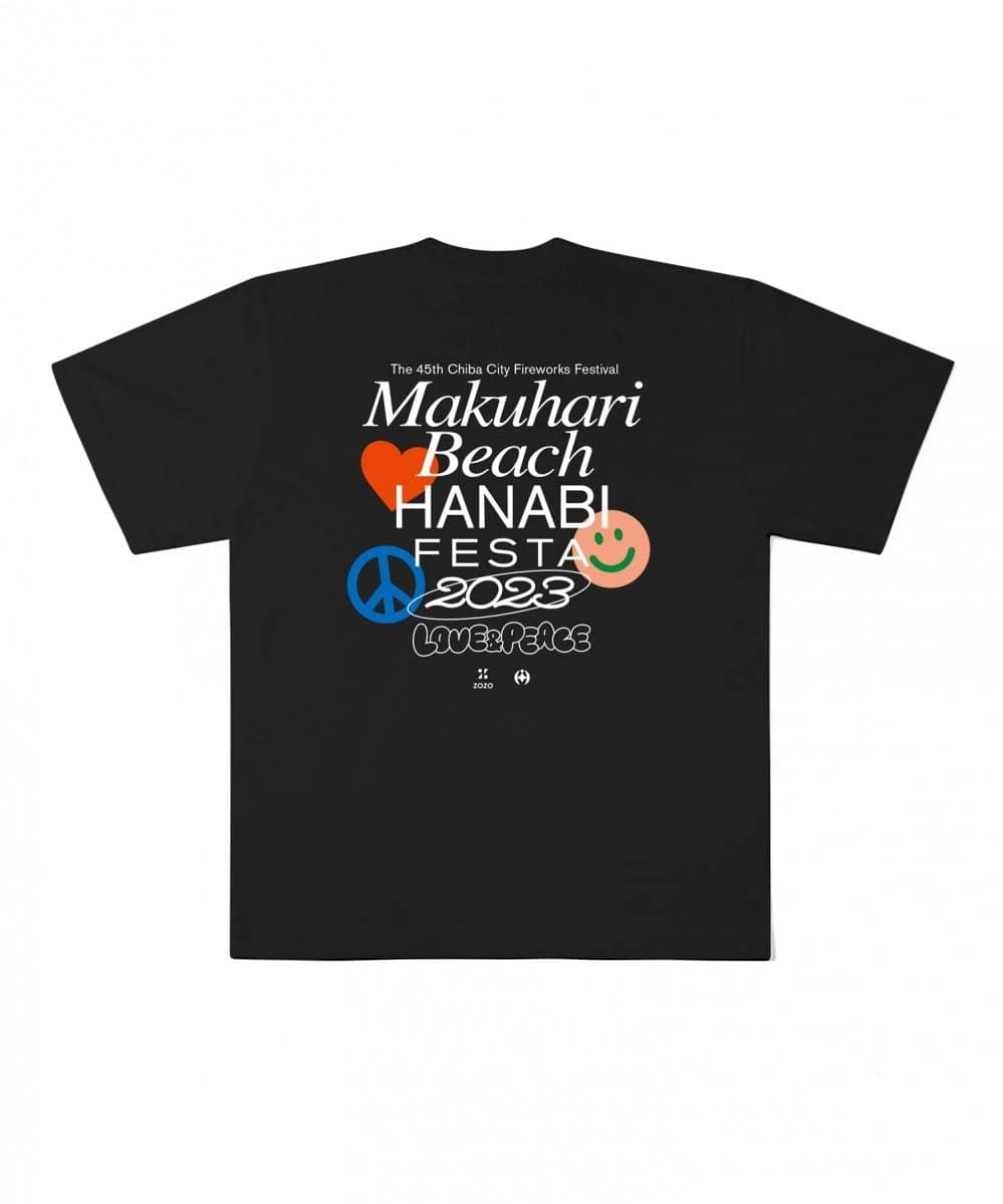 幕張・花火大会限定Tシャツ発売 ZOZOデザイン、売り上げの一部を寄付