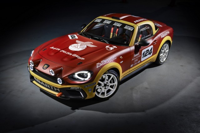 Fiat Abarth 124 Spider unveiled in Geneva