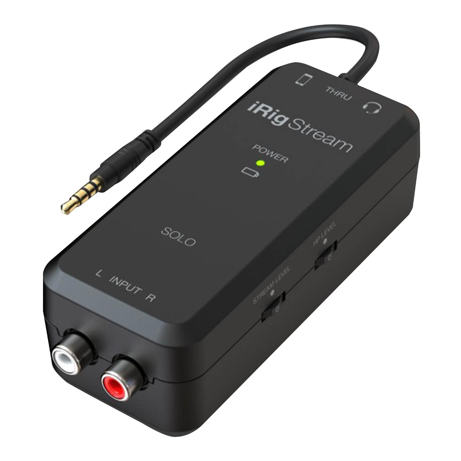 iRig Stream Solo Streaming Audio Interface | IDJNOW