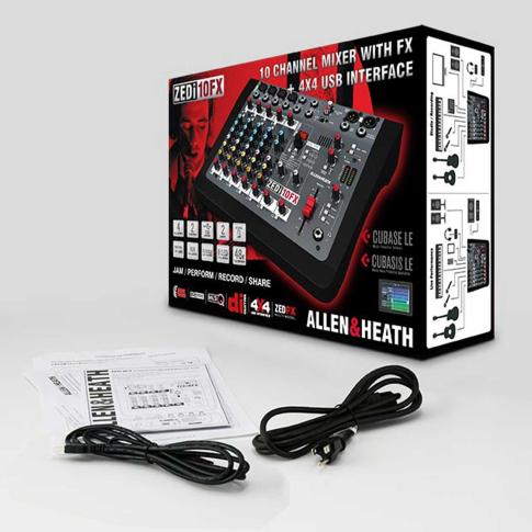Allen & Heath ZEDi-10FX Interface with Bag | IDJNOW