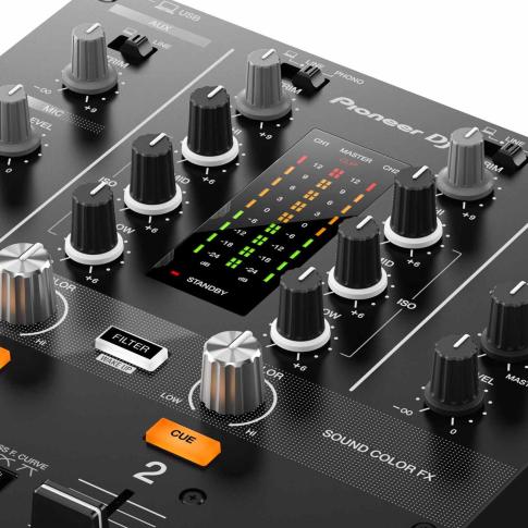 Pioneeer DJM-250MK2 2-Channel Mixer with (2) Pioneer XDJ-700