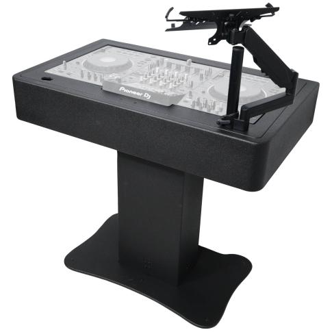 ProX XZF-DJCT BL 2U CASE Black Control Tower Stand | IDJNOW