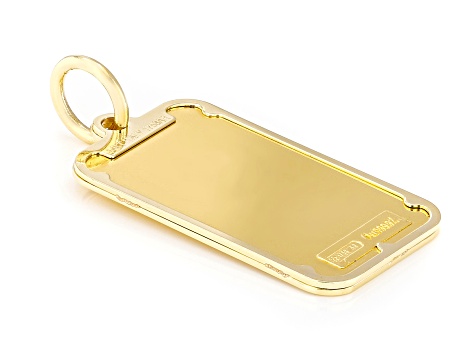 24k Yellow Gold Classic 2g Ingot with 14k Yellow Gold Frame