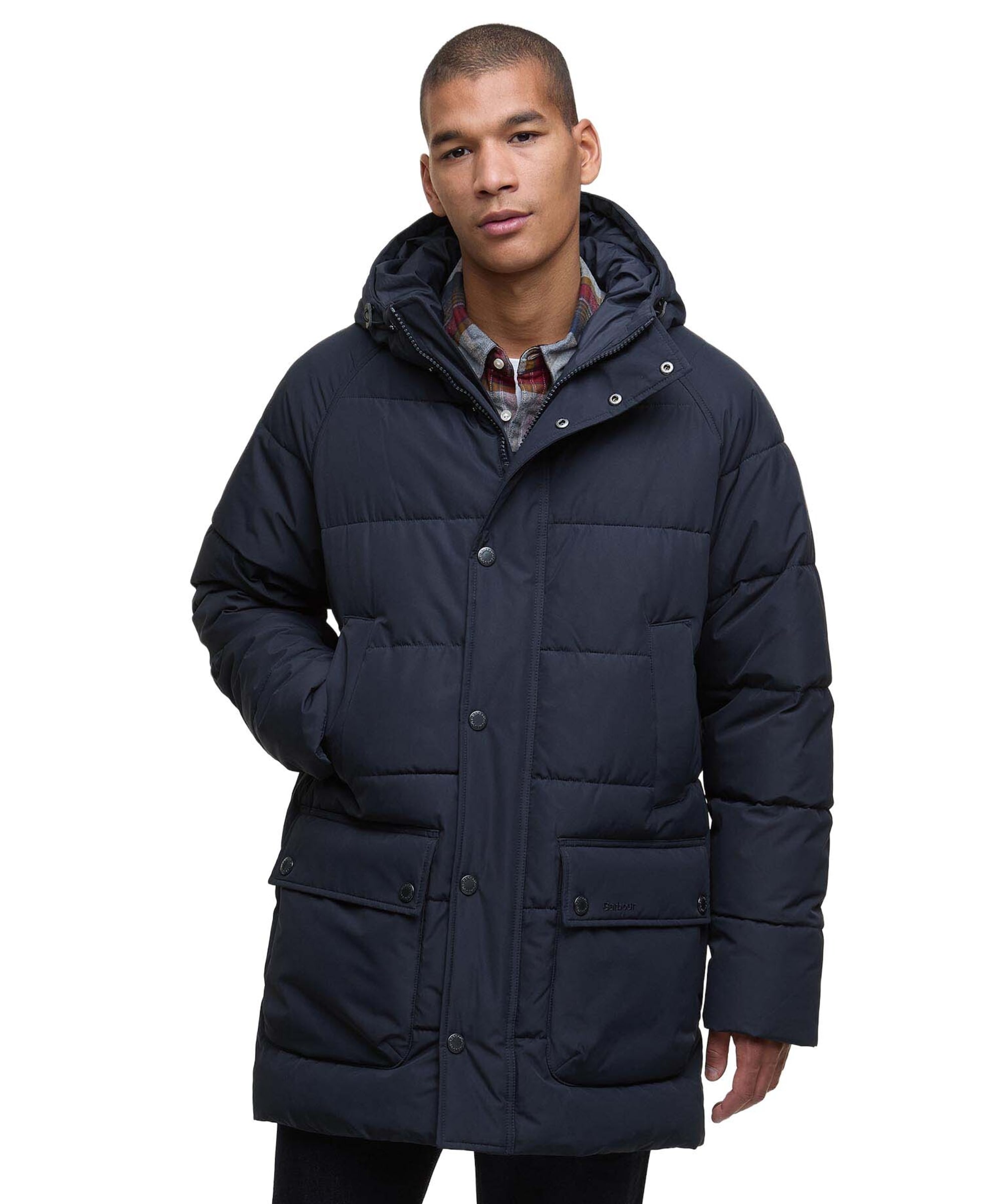 Men's Barbour Hooded Bedale Puffer Jacket