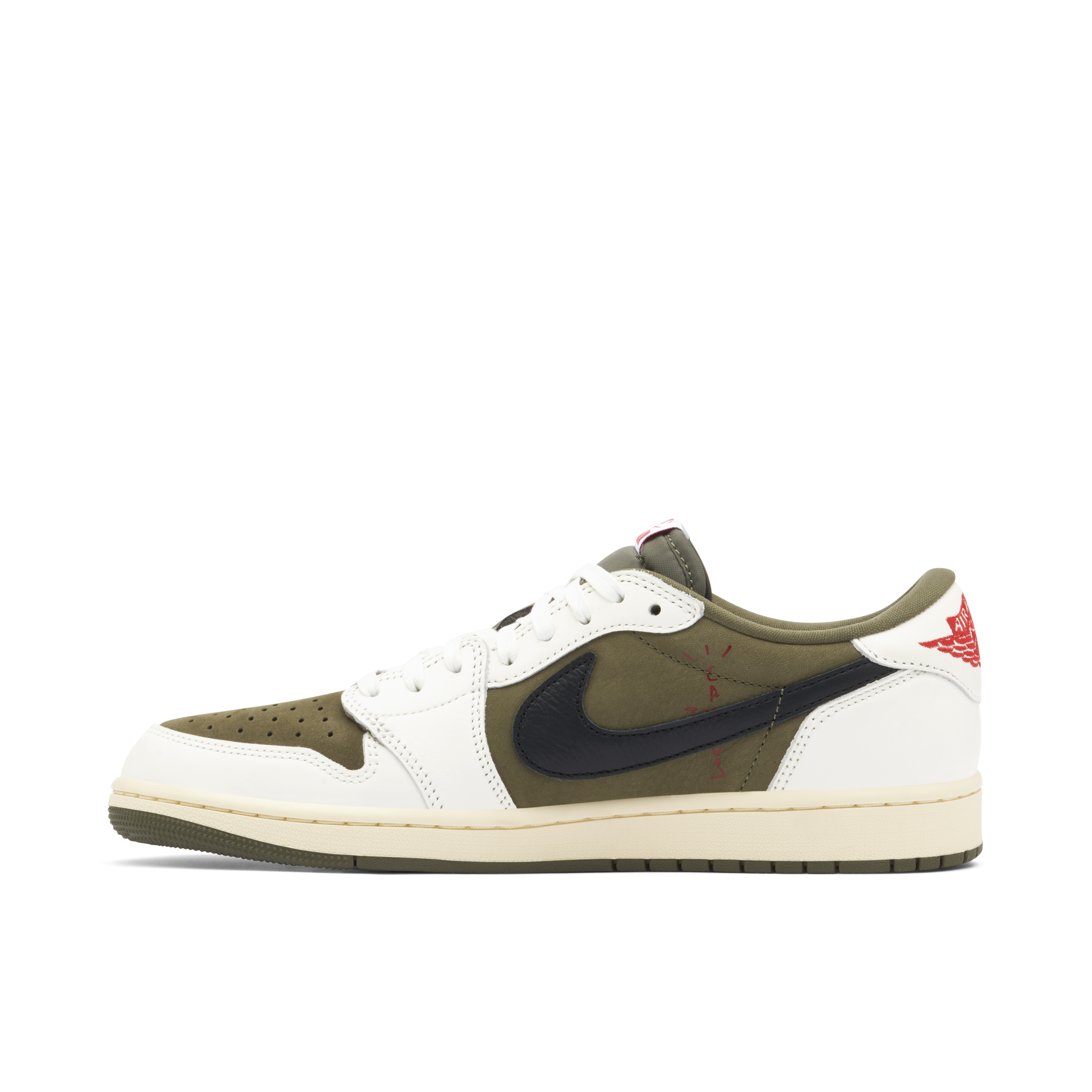 Air Jordan 1 Retro Low OG SP Travis Scott Medium Olive | DM7866