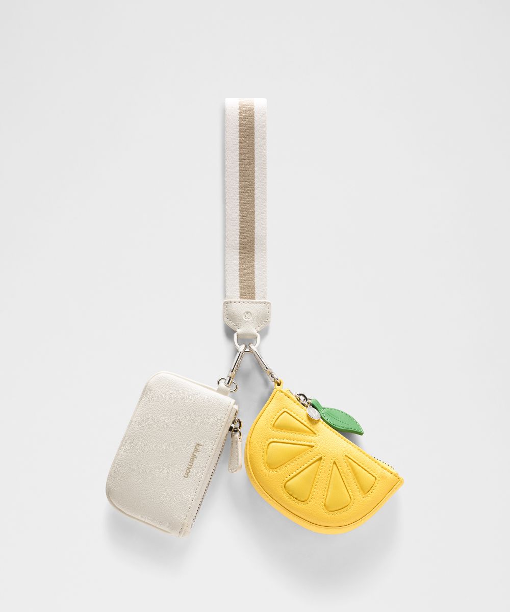 デュアルポーチ リストレット *テクスチャー代替レザー | バッグ