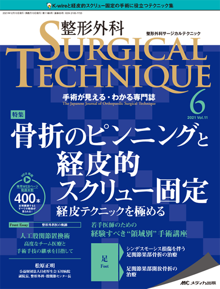 m3電子書籍 | 整形外科 SURGICAL TECHNIQUE 2019年1号 特集：下肢の