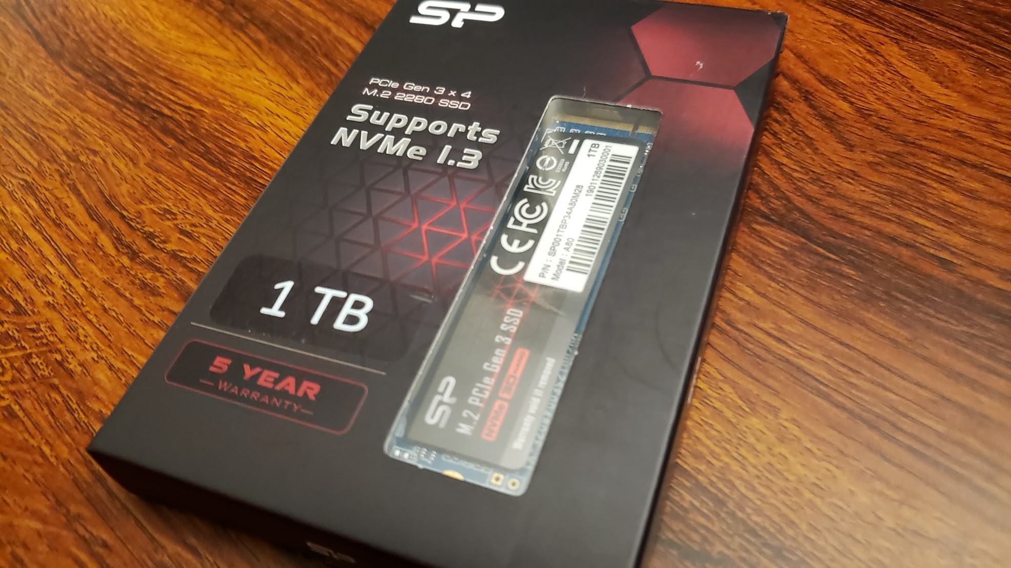 内蔵型SSD SP M.2 P34A80 NVMe SSD SP P34A80 PCIe Gen 3×4 NVMe™ SSD