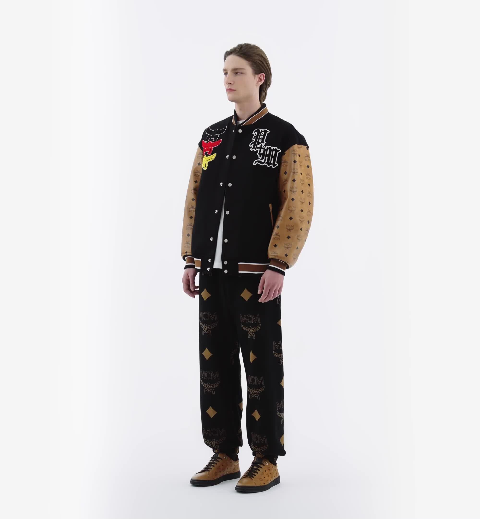 X-Large PHENOMENON+MCM Stadium Jacket Black | MCM ®JP