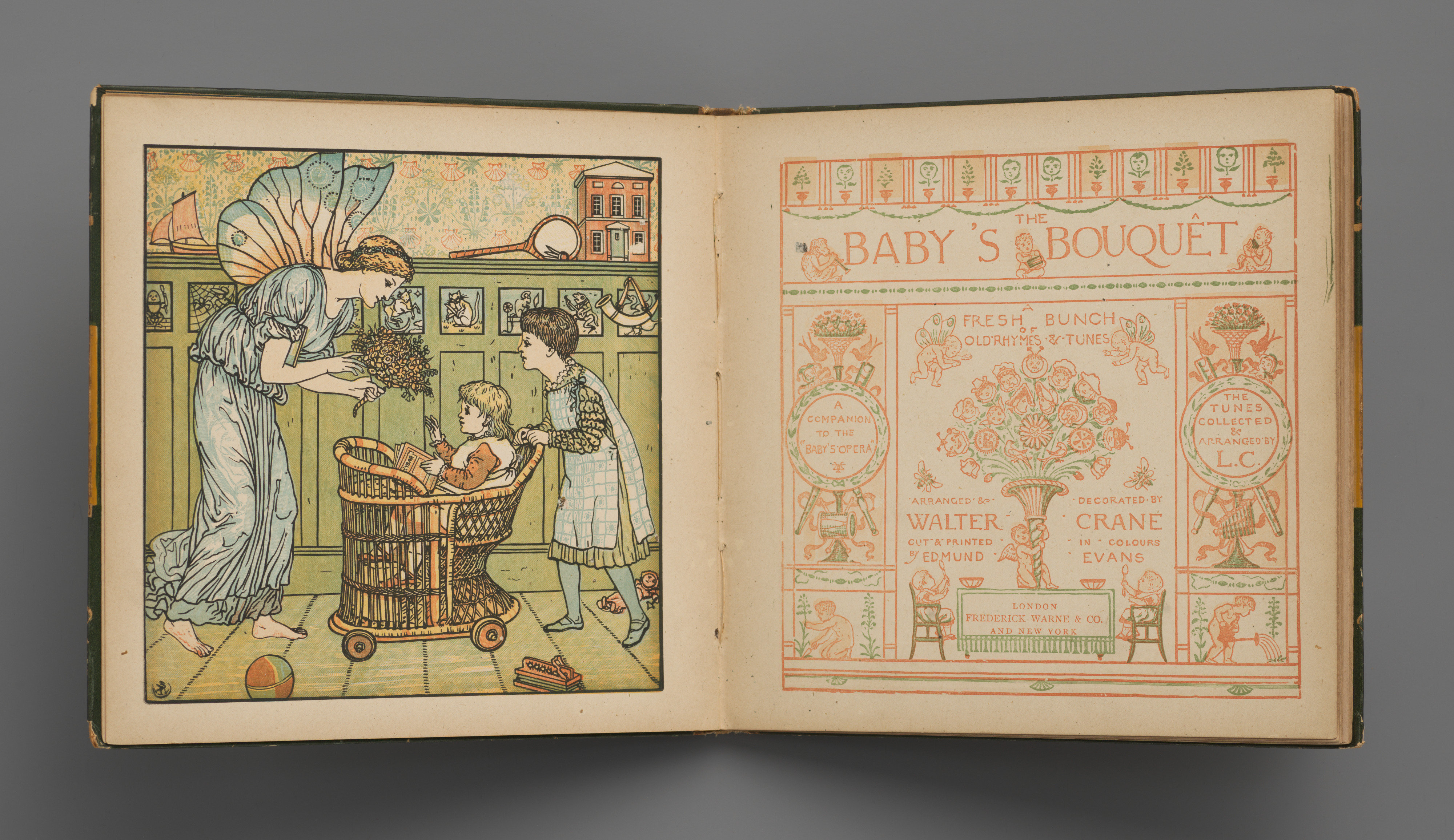 Walter Crane - The Baby's Bouquet, A Fresh Bunch of Rhymes and