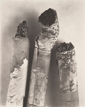 Irving Penn - Cigarette No. 8, New York - The Metropolitan Museum