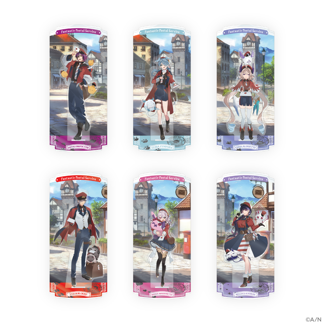 NIJISANJI EN announces “Fantastic Postal Service” merchandise