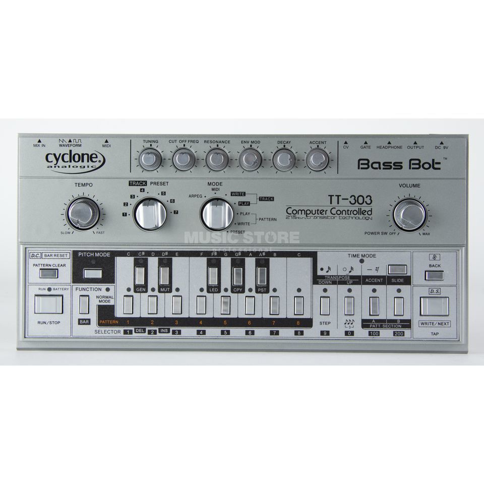 Cyclone Analogic TT-303 Bass Bot Analogue Synthesizer | MUSIC