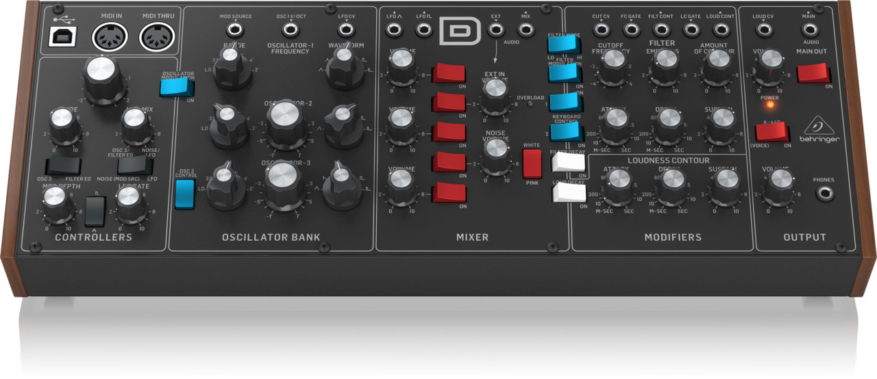 Behringer Model D Synthesizer - buy online | USA