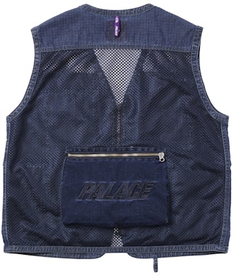 Buy Palace x The North Face Purple Label Indigo Ripstop Mesh Vest