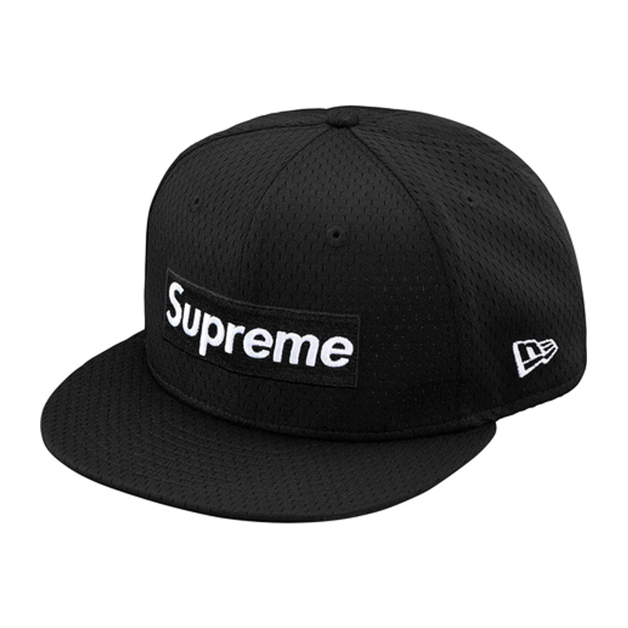 Buy Supreme New Era Mesh Box Logo Cap Black - Novelship