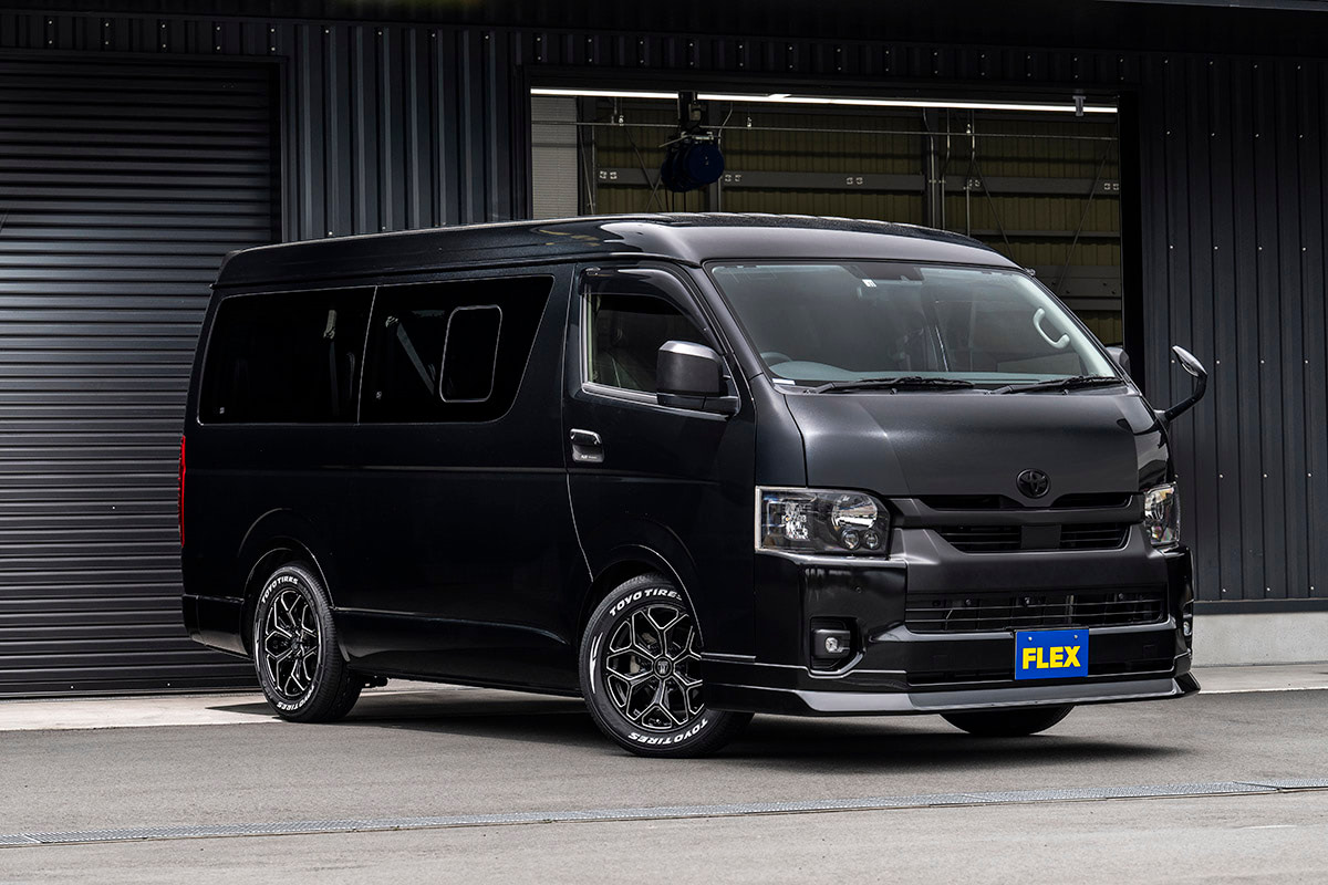 ハイエースで人気のホイールシリーズに新作登場！】バルベロの最新作は