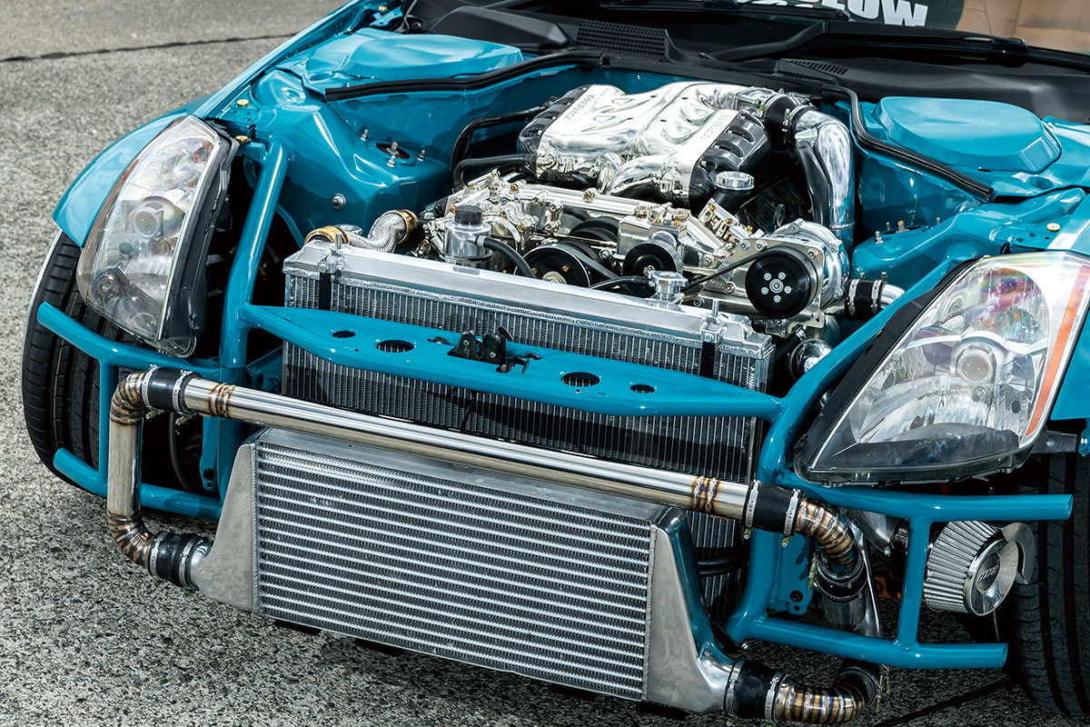 超絶エンジンカスタムも見逃せない!!】フェアレディZ（Z33）をパツパツ