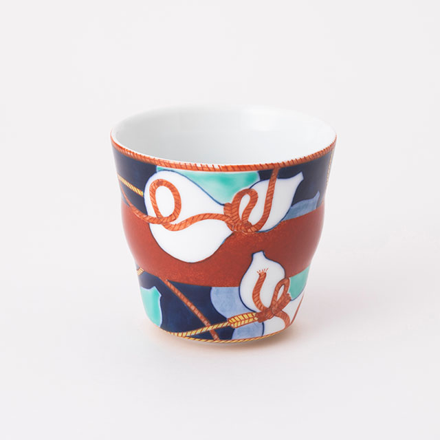 鍋島虎仙窯 色鍋島蕎麦猪口｜食卓の道具｜中川政七商店 公式サイト