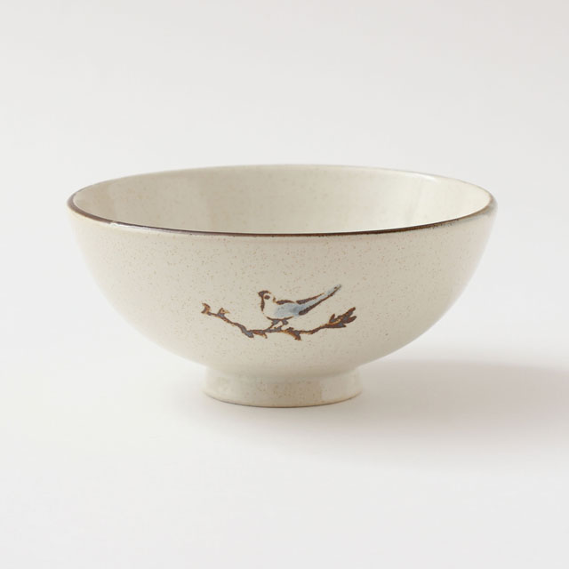 好日茶碗 鉄絵花鳥｜食卓の道具｜中川政七商店 公式サイト