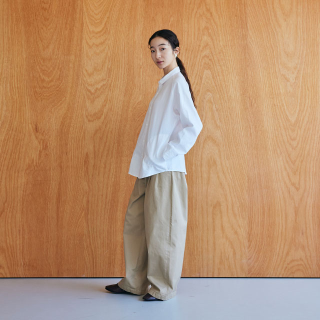 綿麻ラグランワークシャツ｜衣料品｜中川政七商店 公式サイト