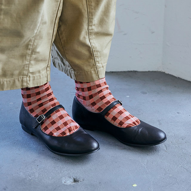 しめつけないくつしたハイゲージbenkeiクルー｜服飾品｜中川政七商店