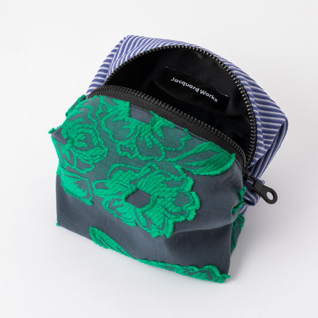 WEB限定】Jacquard Works Caramel pouch（柄）｜かばんの中身｜中川政