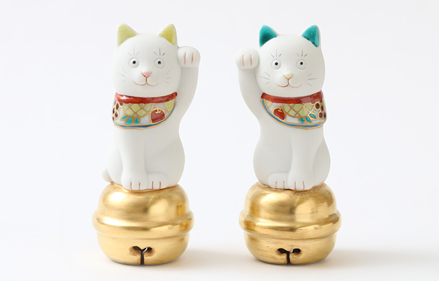 上出長右衛門窯 鈴乗り 二寸ちょうえもん招猫｜家を装う｜中川政七商店