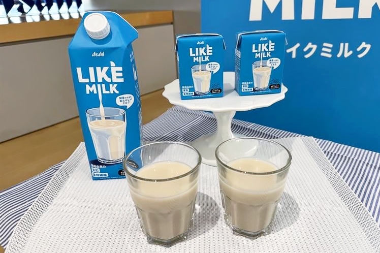 日本初の非動物性…アサヒが発売へ、「第三のミルク」の正体｜ニュー