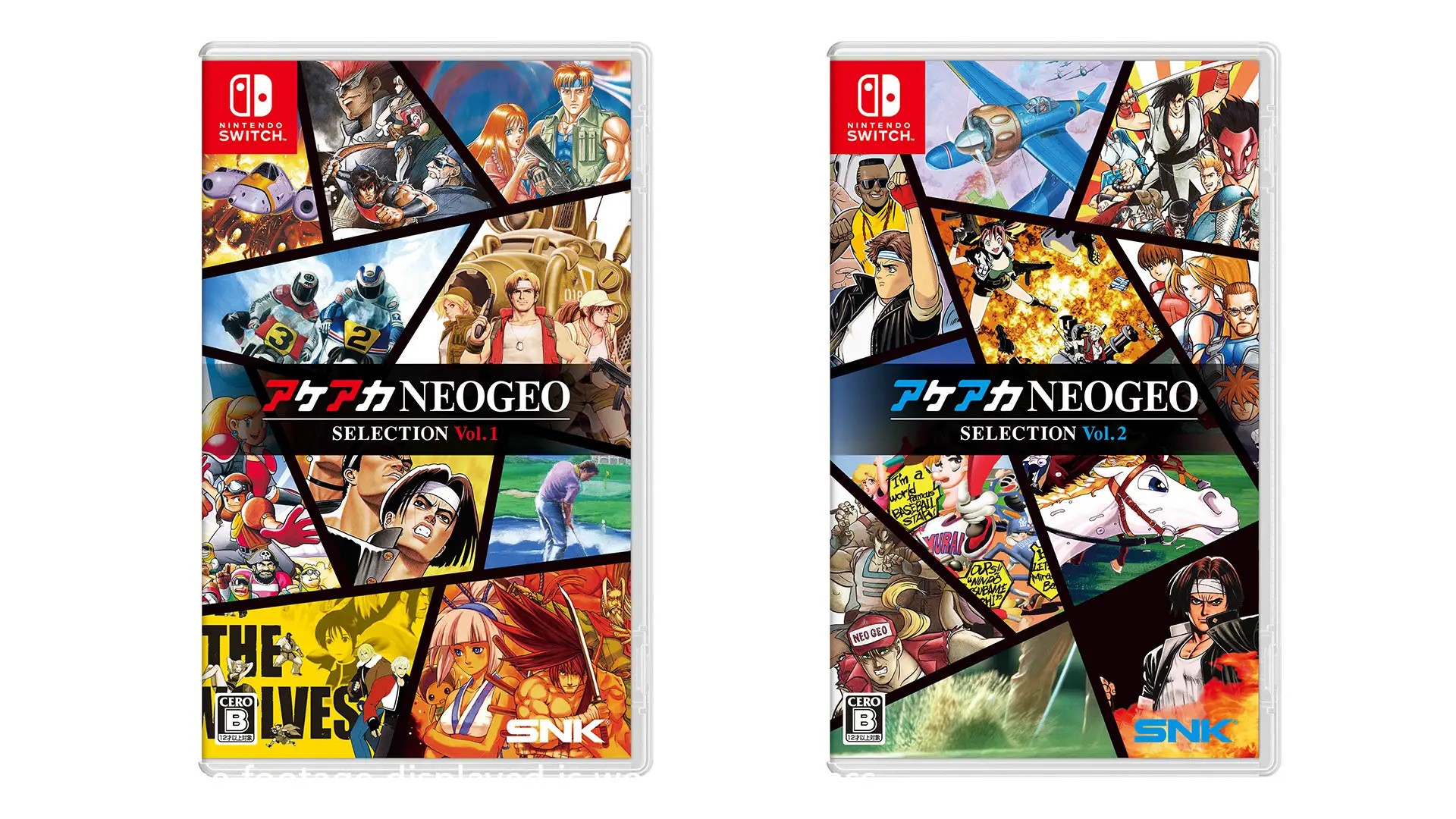 SNK Announces ACA NEOGEO Selection Vol. 1 And Vol. 2 For Switch