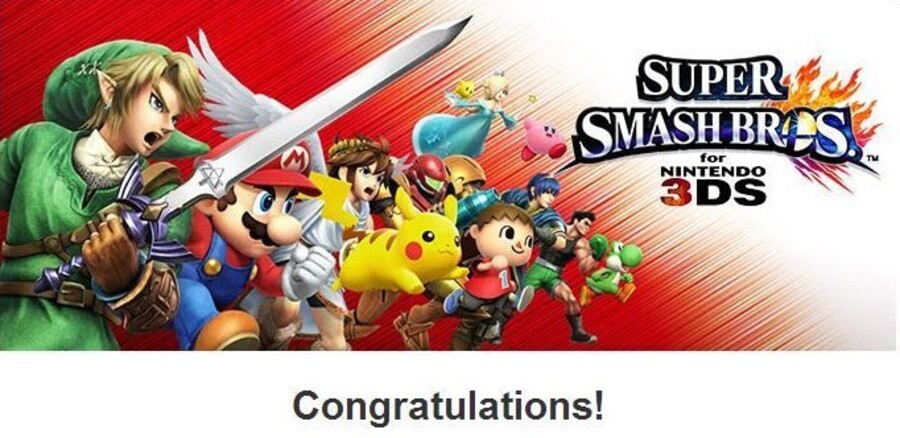 Weirdness: There Are Super Smash Bros. for Nintendo 3DS Demo Codes