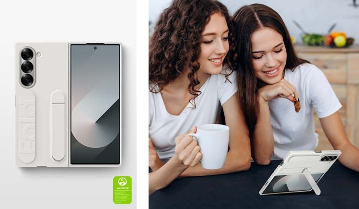 Galaxy Z Fold6 Silicone Case（ホワイト） | ケース│Samsung Japan 公式