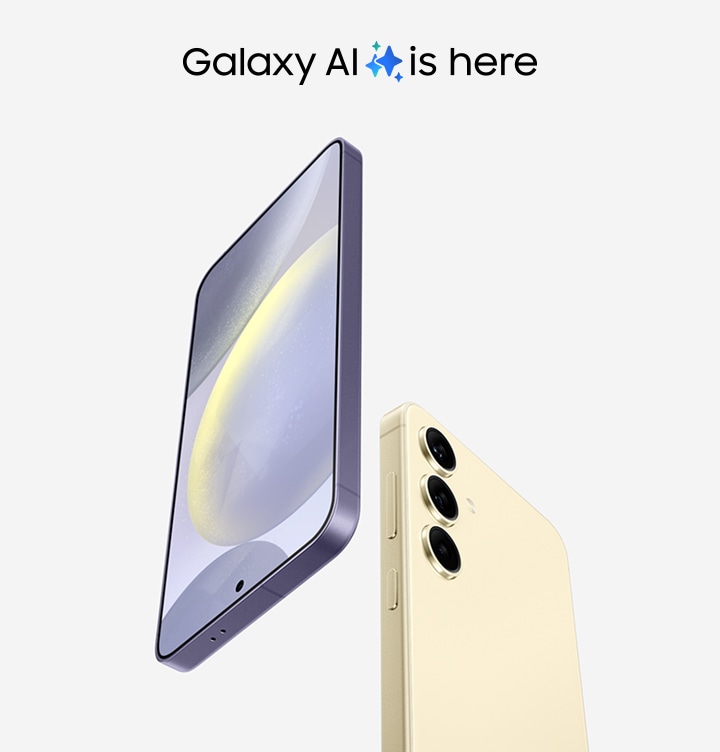 Samsung Galaxy S24 | Amber Yellow | Samsung Business NL