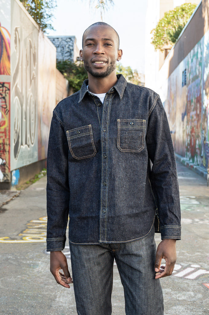Studio D'Artisan 14oz Denim Workshirt
