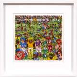 ジェームス・リジィ「FOLLOW THE SUN」3Dシルクスクリーン :: 絵画買取