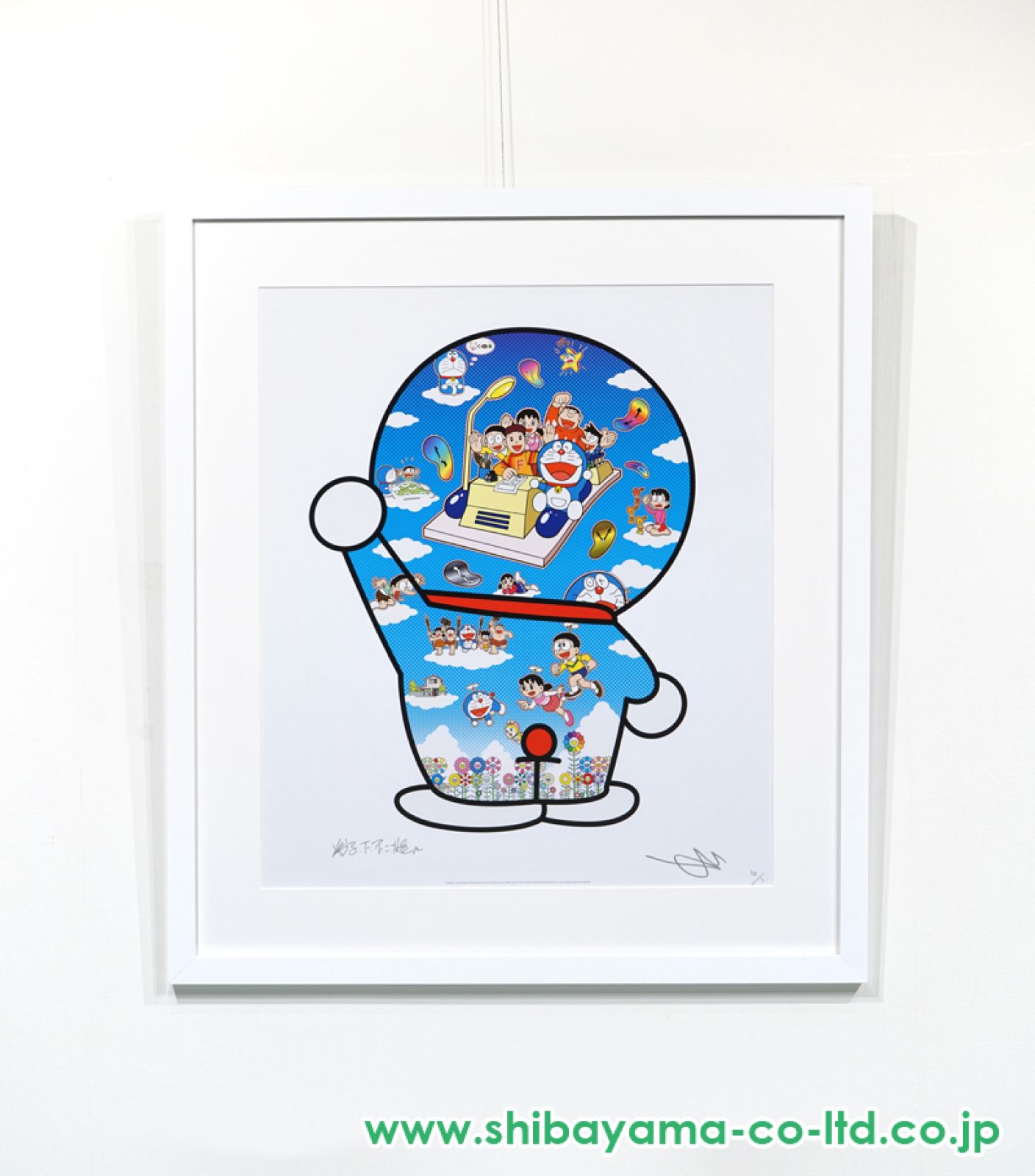 村上隆「ドラえもん、タイムマシンで藤子・F・不二雄先生と共に次元を