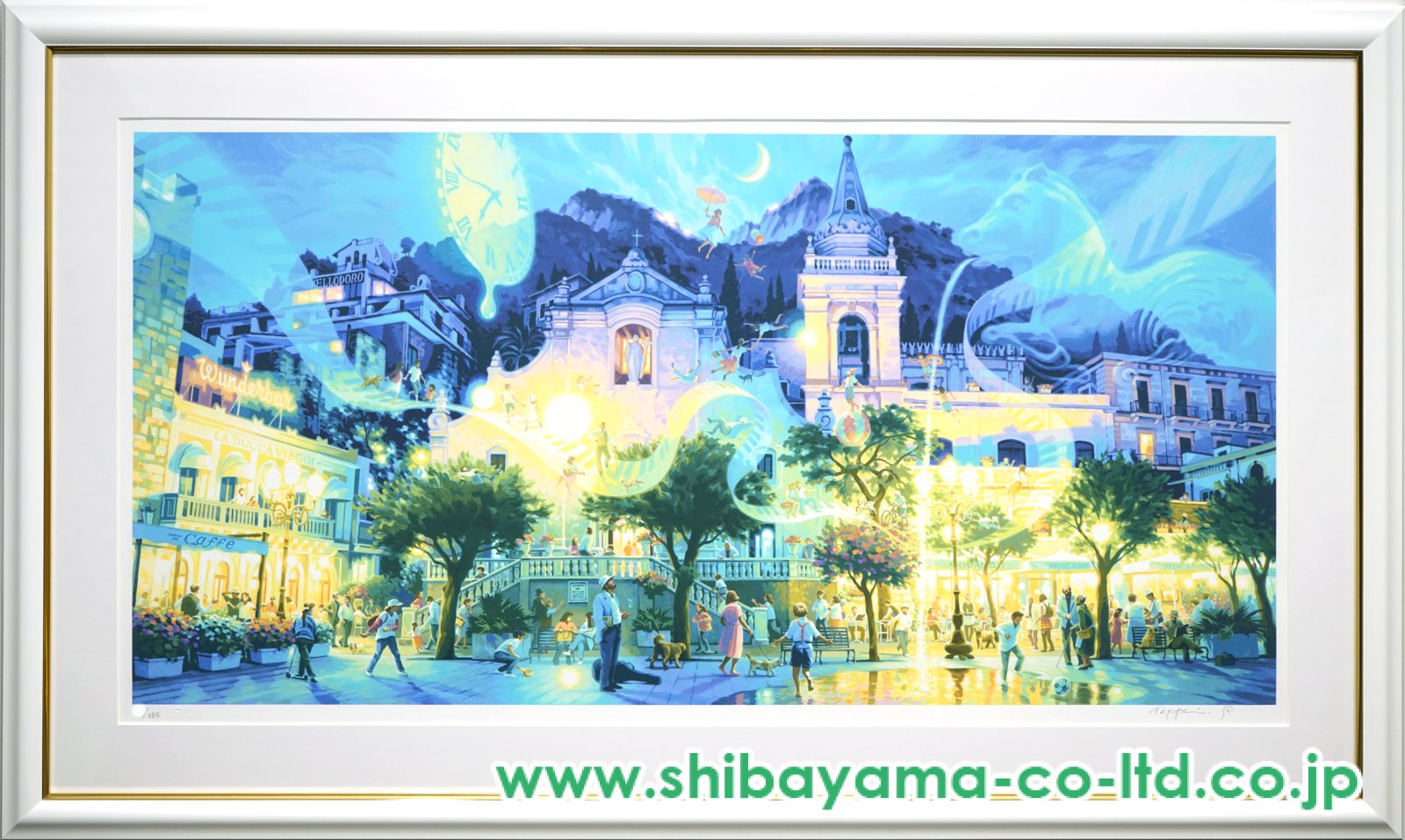 笹倉鉄平「夢の解放」シルクスクリーン :: 絵画買取・販売 - シバヤマ