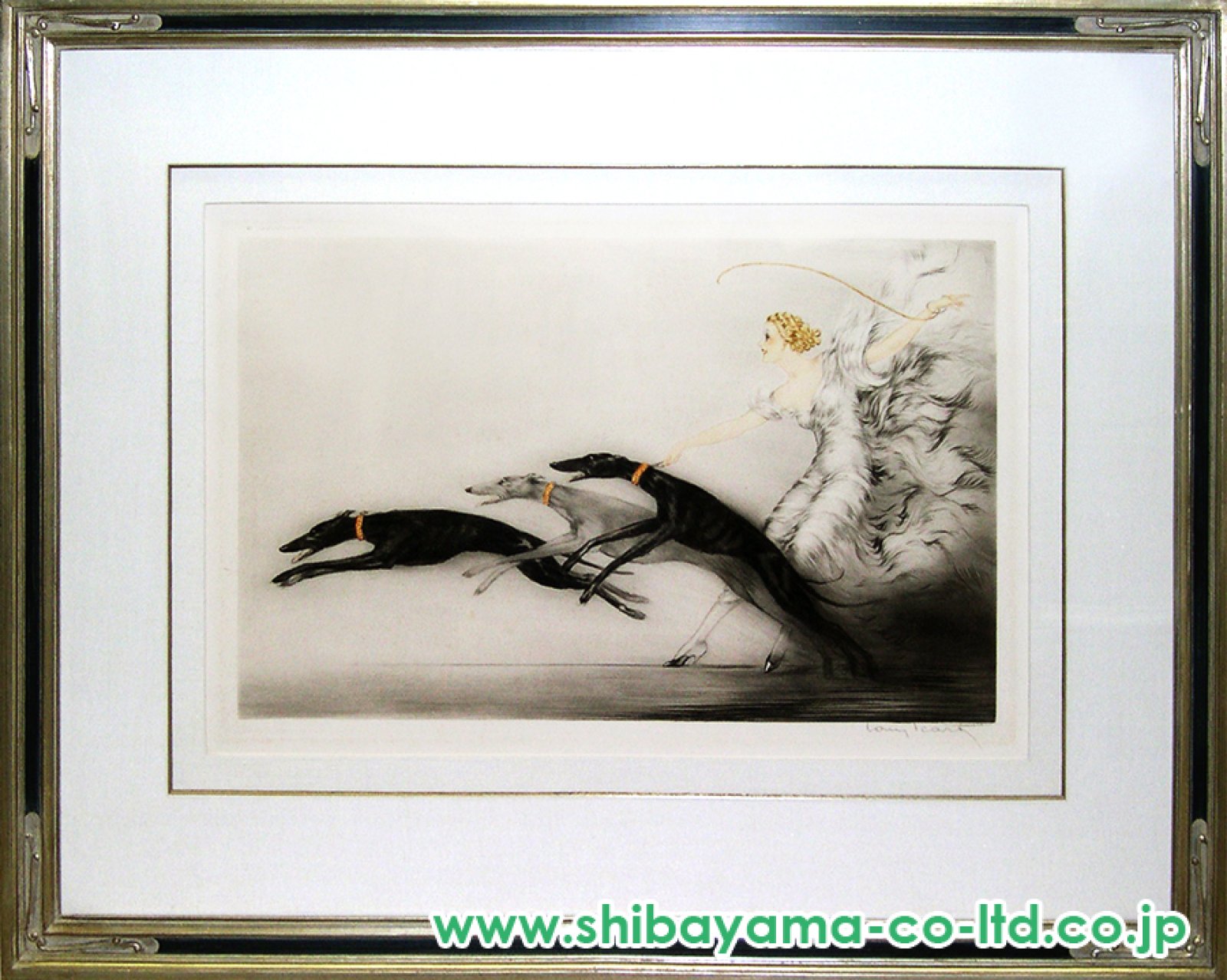 ルイ・イカール「スピード II Speed II」エッチング :: 絵画買取・販売