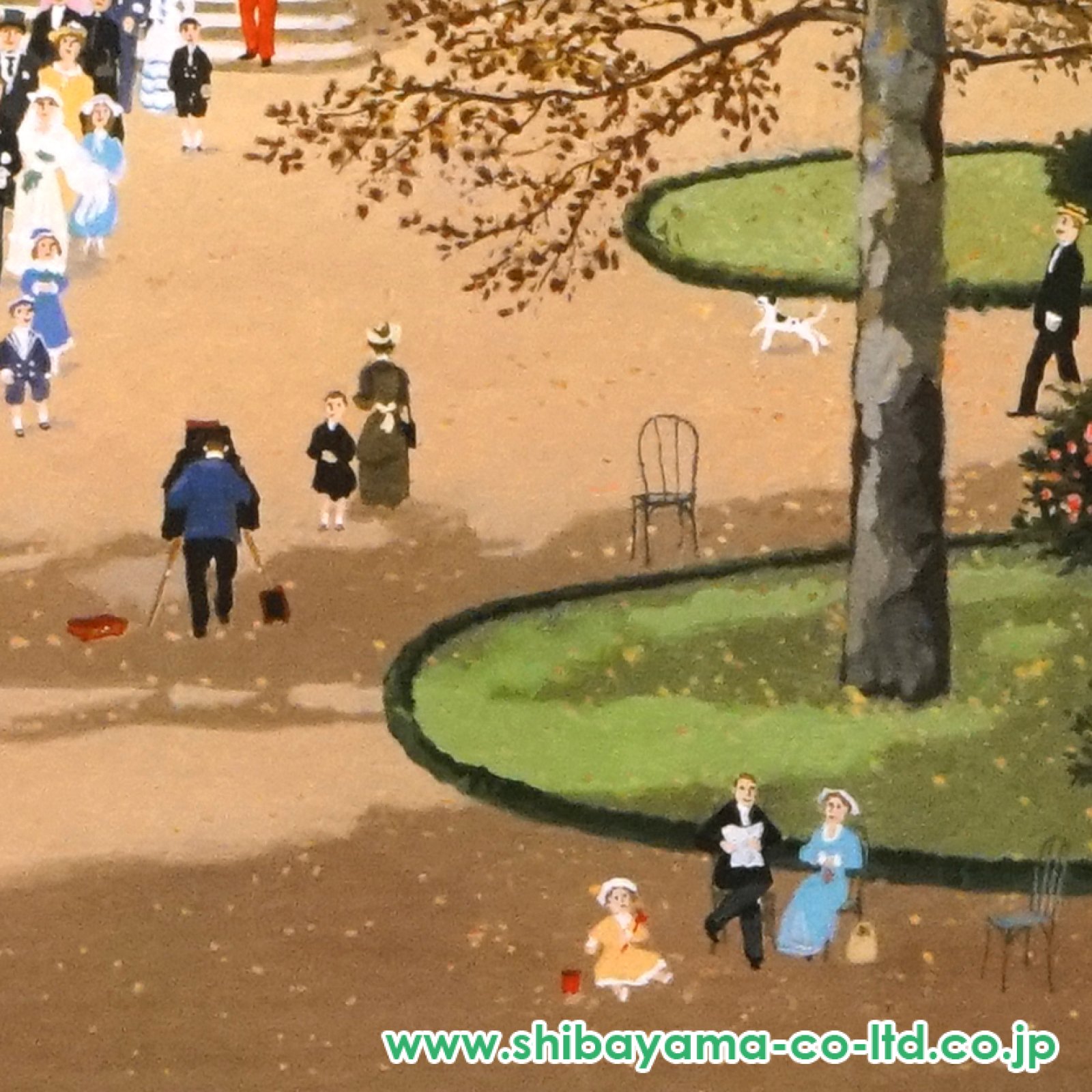 ミッシェル・ドラクロワ「シティーホールの結婚式 Wedding at City