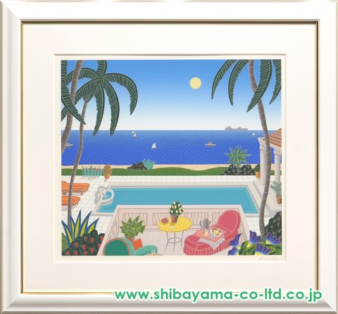 トーマス・マックナイト「Manalapan」シルクスクリーン :: 絵画買取