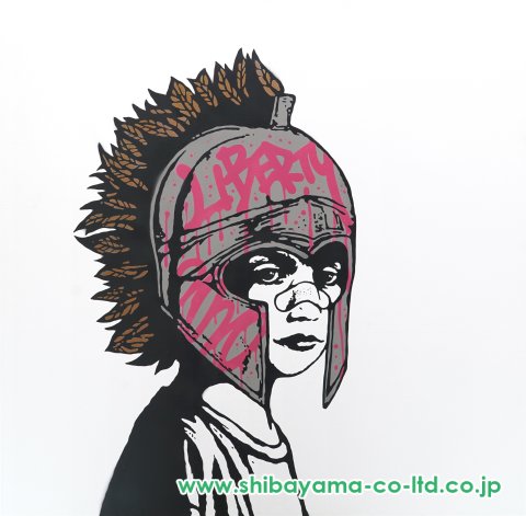 HYKRX（ヒャクラク）「Hello 2000」ステンシル :: 絵画買取・販売