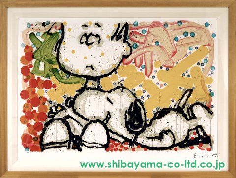 トム・エバハート （スヌーピー）「Super Sneaky」リトグラフ :: 絵画