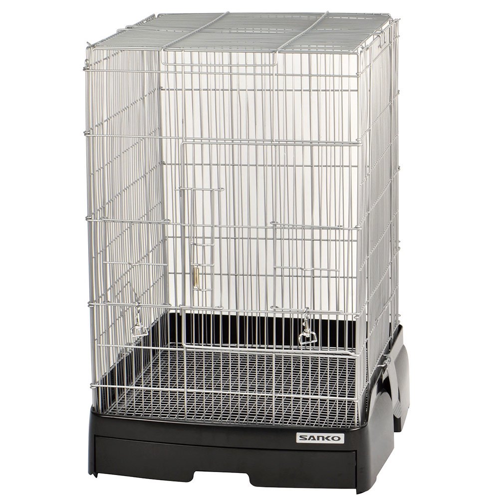 三晃商会 イージーホーム40ハイ BK(ブラック) (43.5×50×62cm) モモンガ