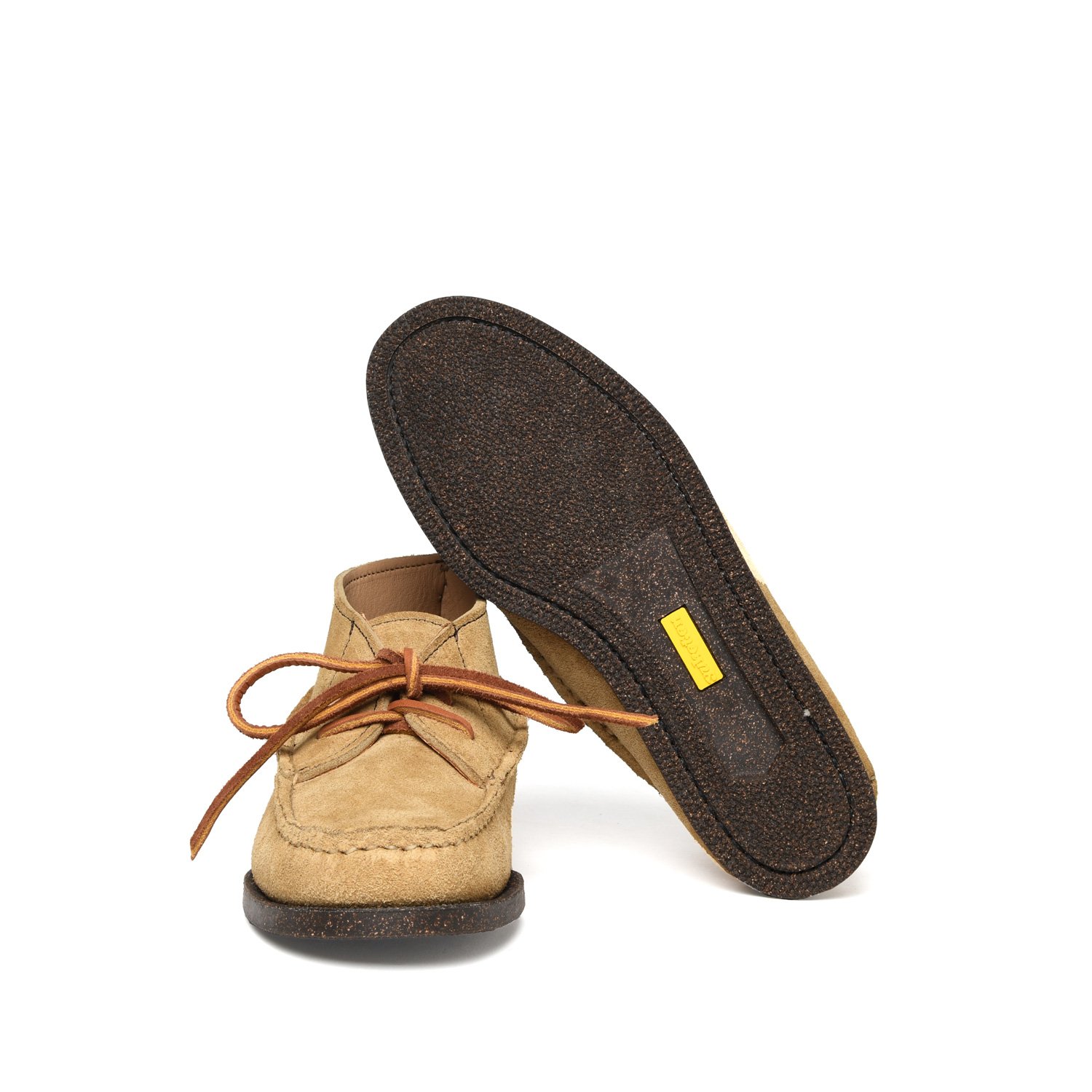 All Handsewn Chukka w/ Camp Sole - FO Khaki Leather — YUKETEN