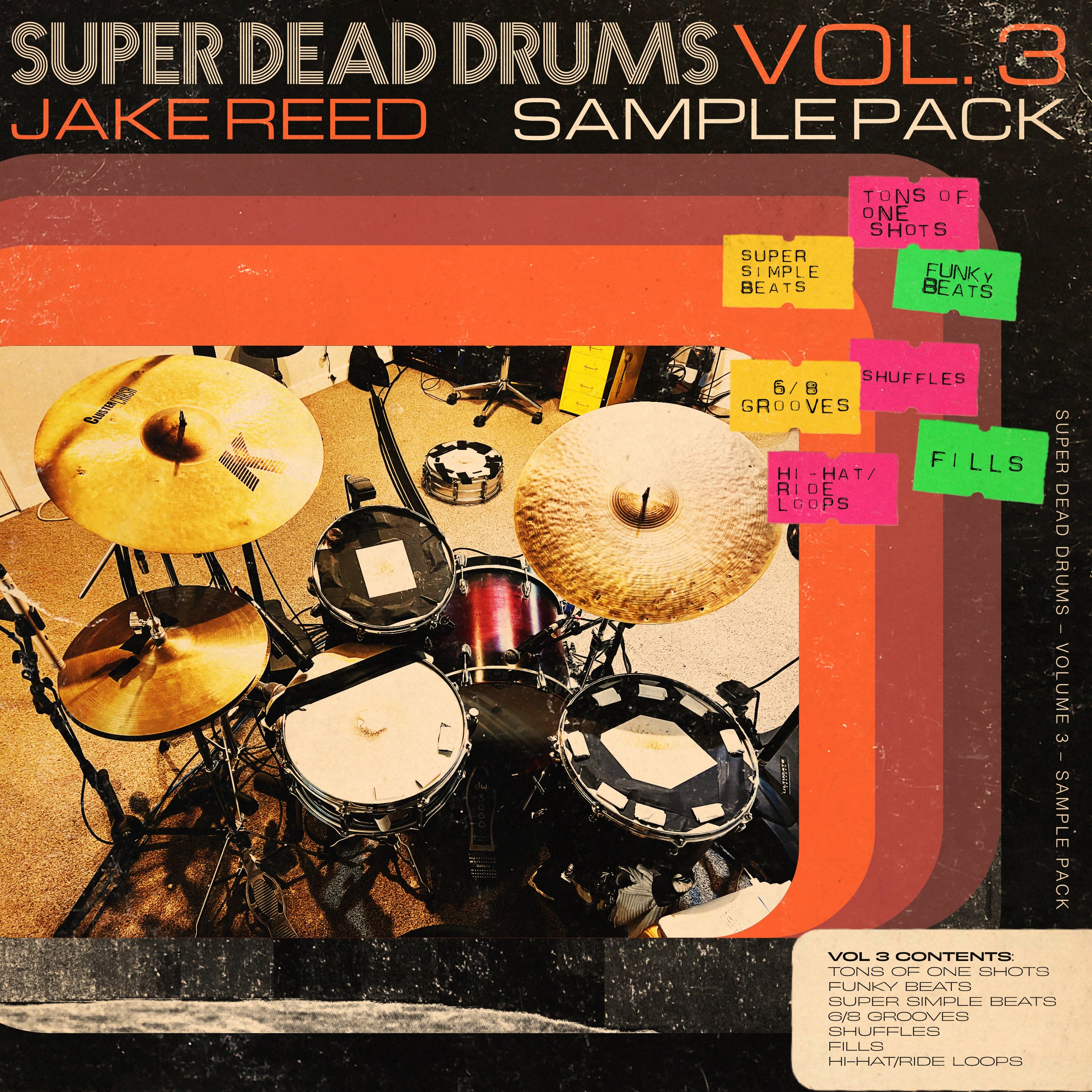 Super Dead Drums Vol 3 — Jake Reed