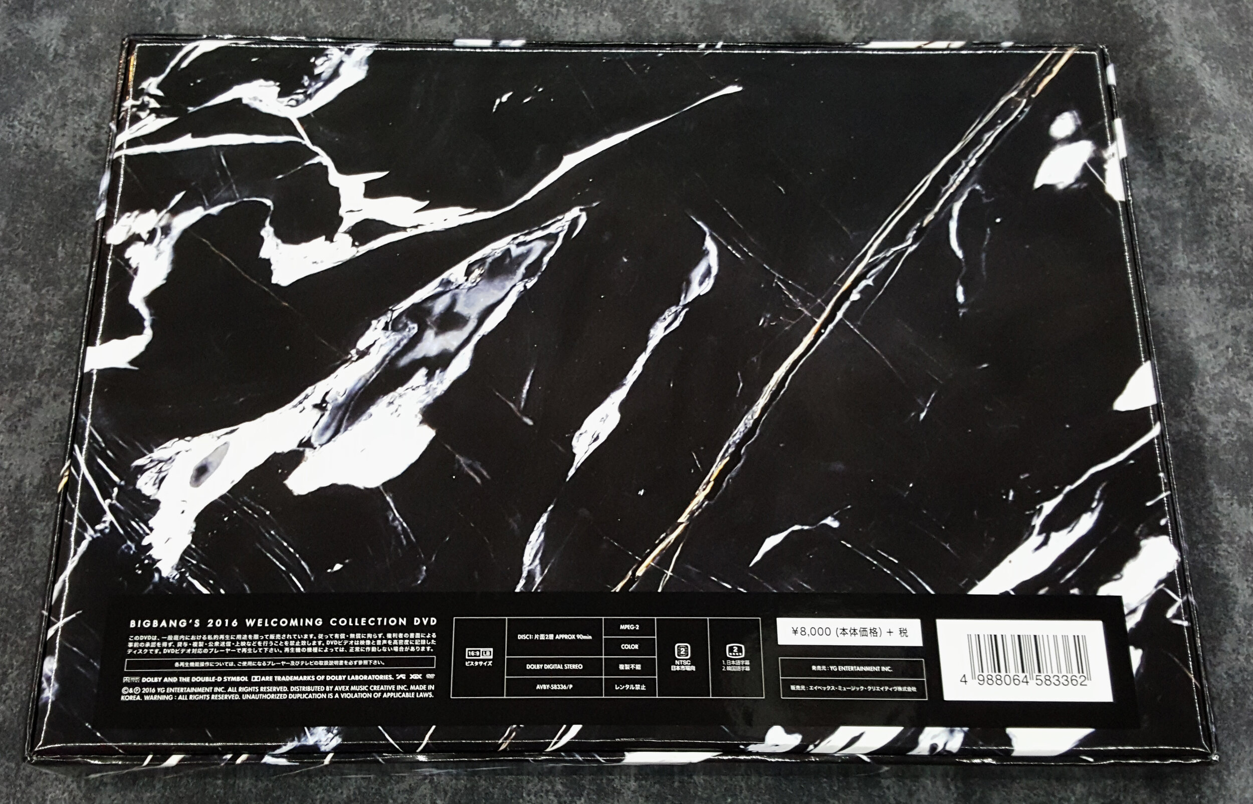 K-POP・アジア BIGBANG's 2016 WELCOME Collection DVD 2016