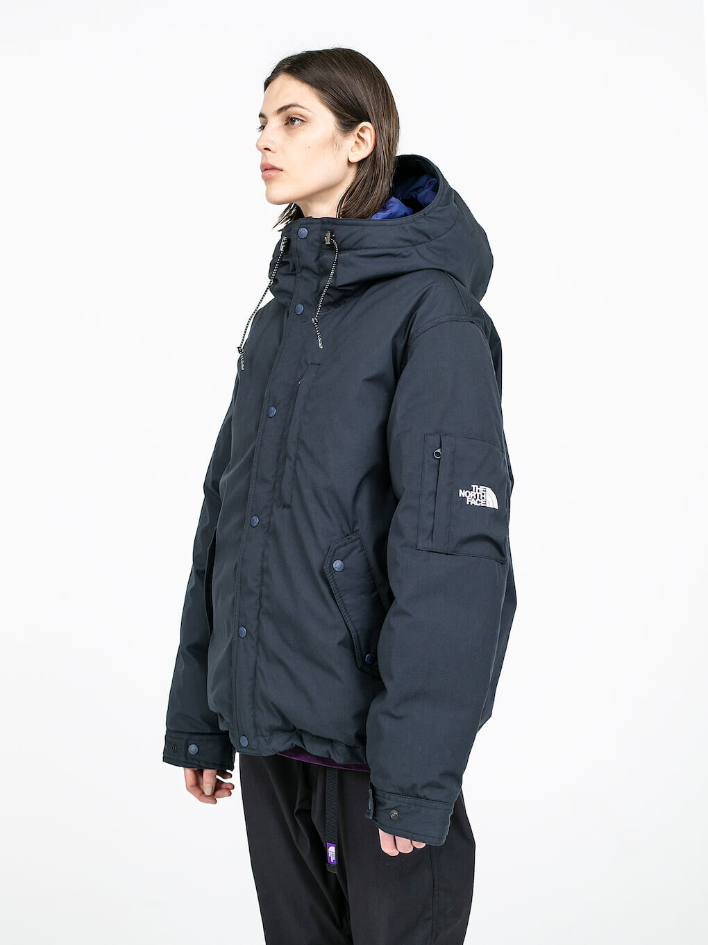 North Face Purple Label monkey time Short Down Parka — eye_C
